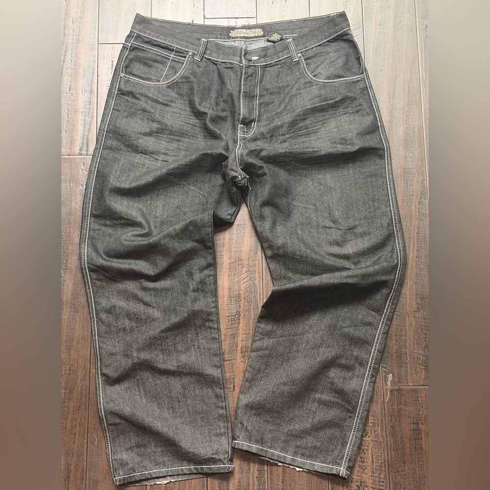 Classic Black Direct Blue Relaxed Fit Jeans